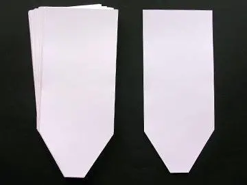 Blank V-Cut Bid Cards (3000/Pack) - White Or Colors 1