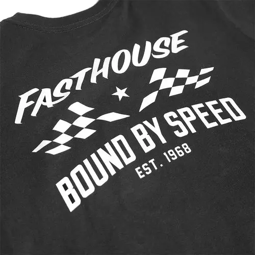 Bound Long Sleeve Tee - Black 4