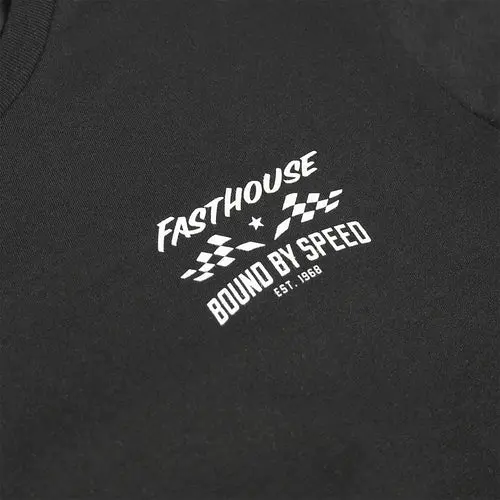 Bound Long Sleeve Tee - Black 5
