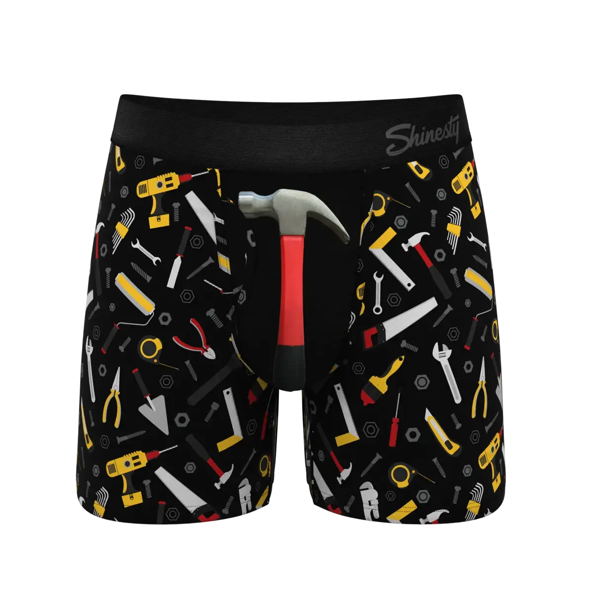 The Tool Belt - Hammer And Tools Ball Hammock® Pouch Underwear With Fly 1