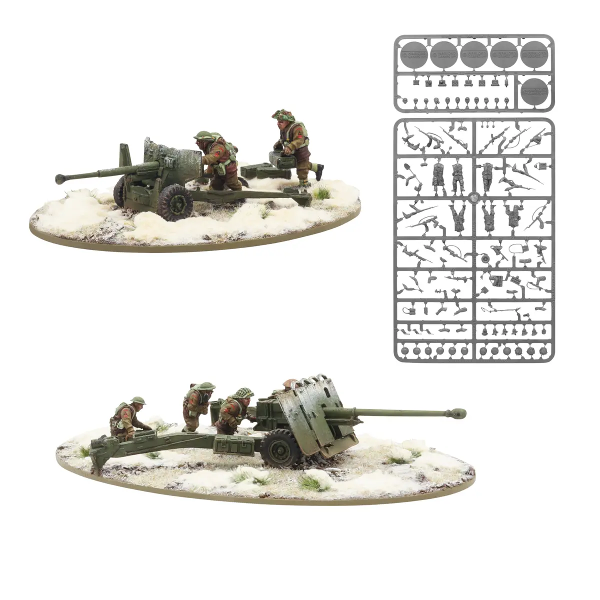 British Army (Winter) Anti-Tank Battery 1