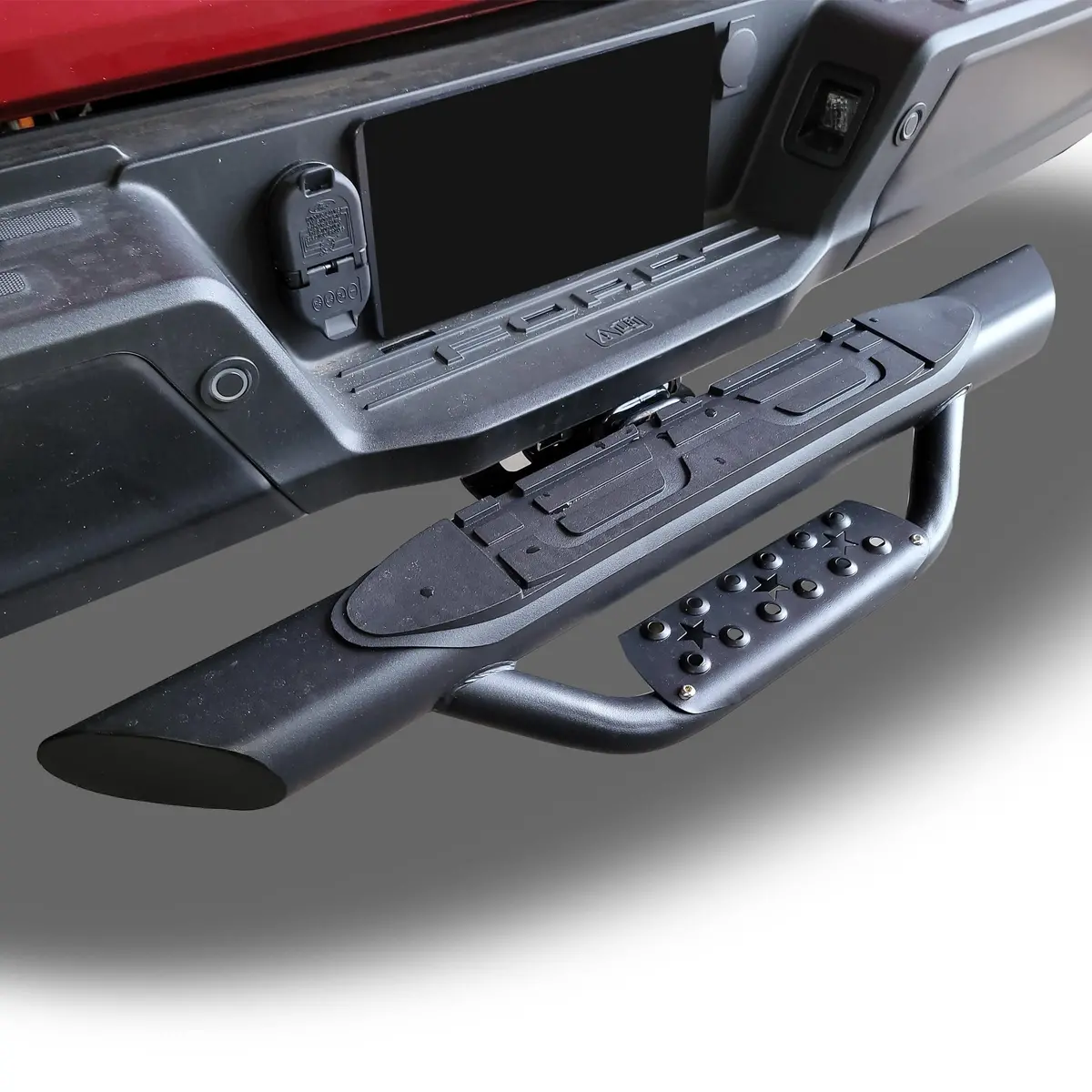 2" Hitch Receiver Accessories - 8117 Series 37" Hitch Step (Oval Design) 1