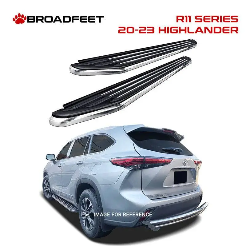 Running Boards R11 Series (Rb185) Fits Toyota Highlander 2020-2025 1