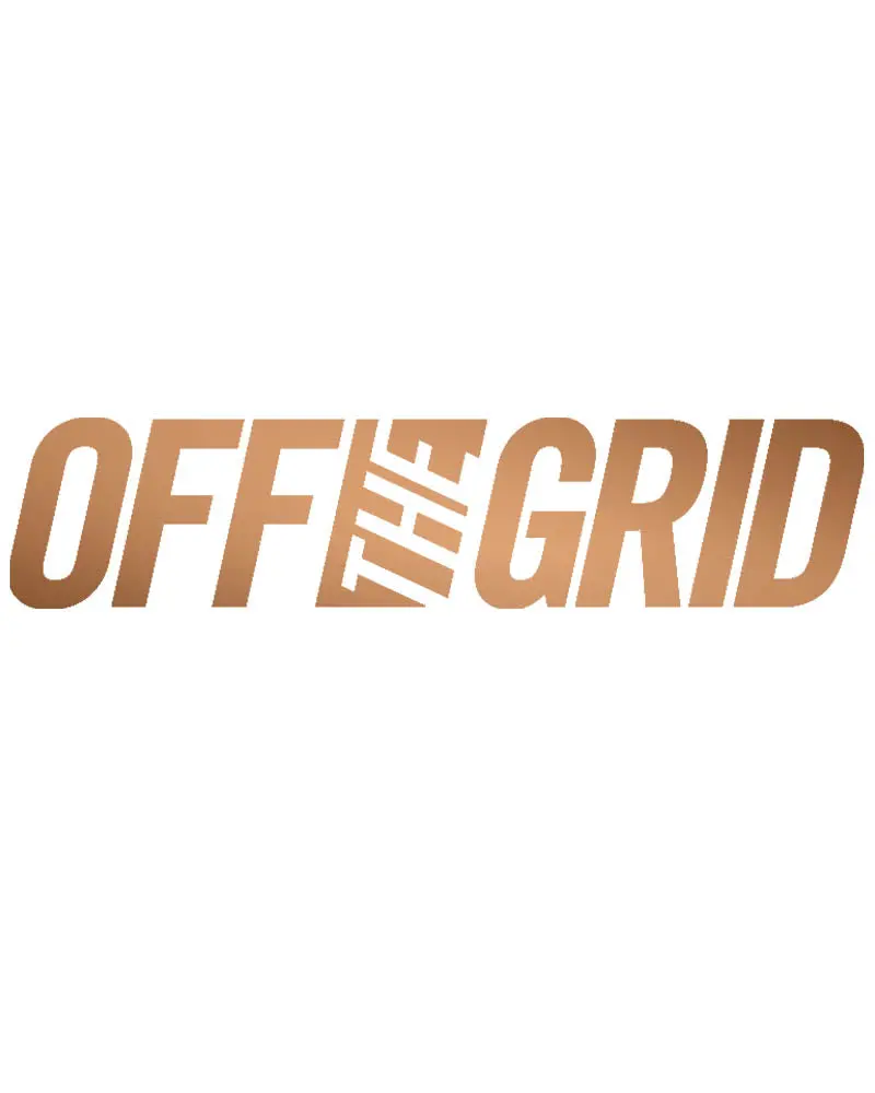 Off The Grid Solid Logo Decal - 7 Colors 10