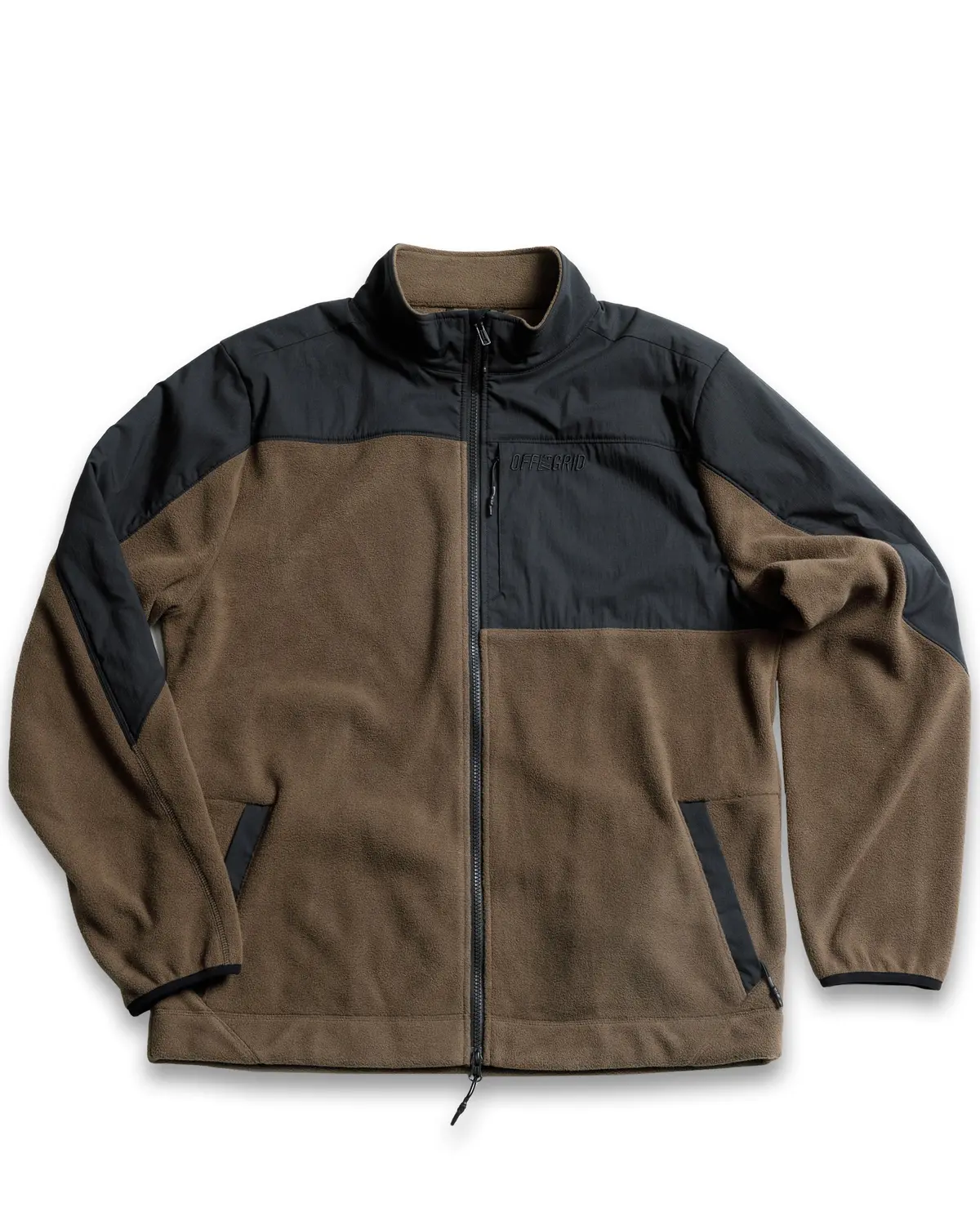 Bruin Fleece Zip Up- Major Brown 1