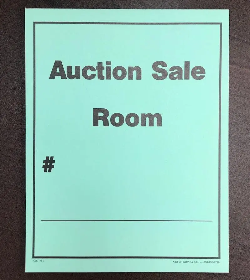Bulk Instructional Signs (25/Pad) 9