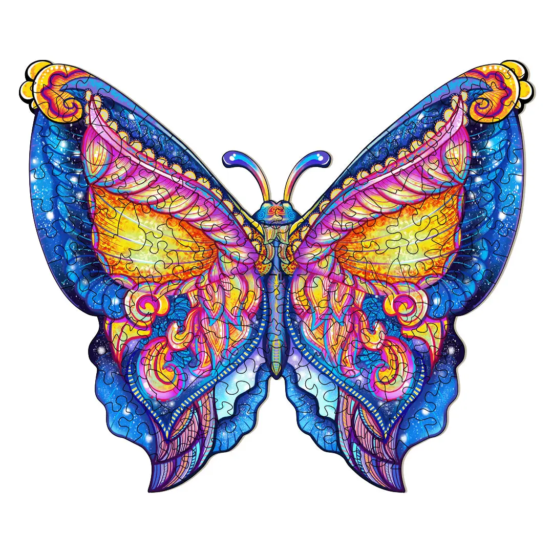 Butterfly Puzzle - Wooden Jigsaw Puzzle 1