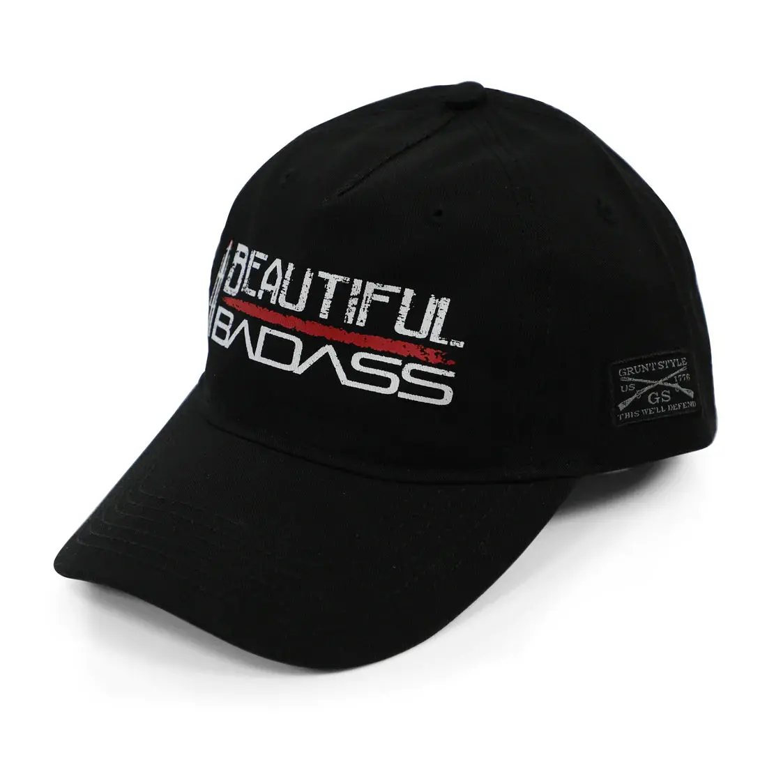 Women's Beautiful Badass Hat - Black 1