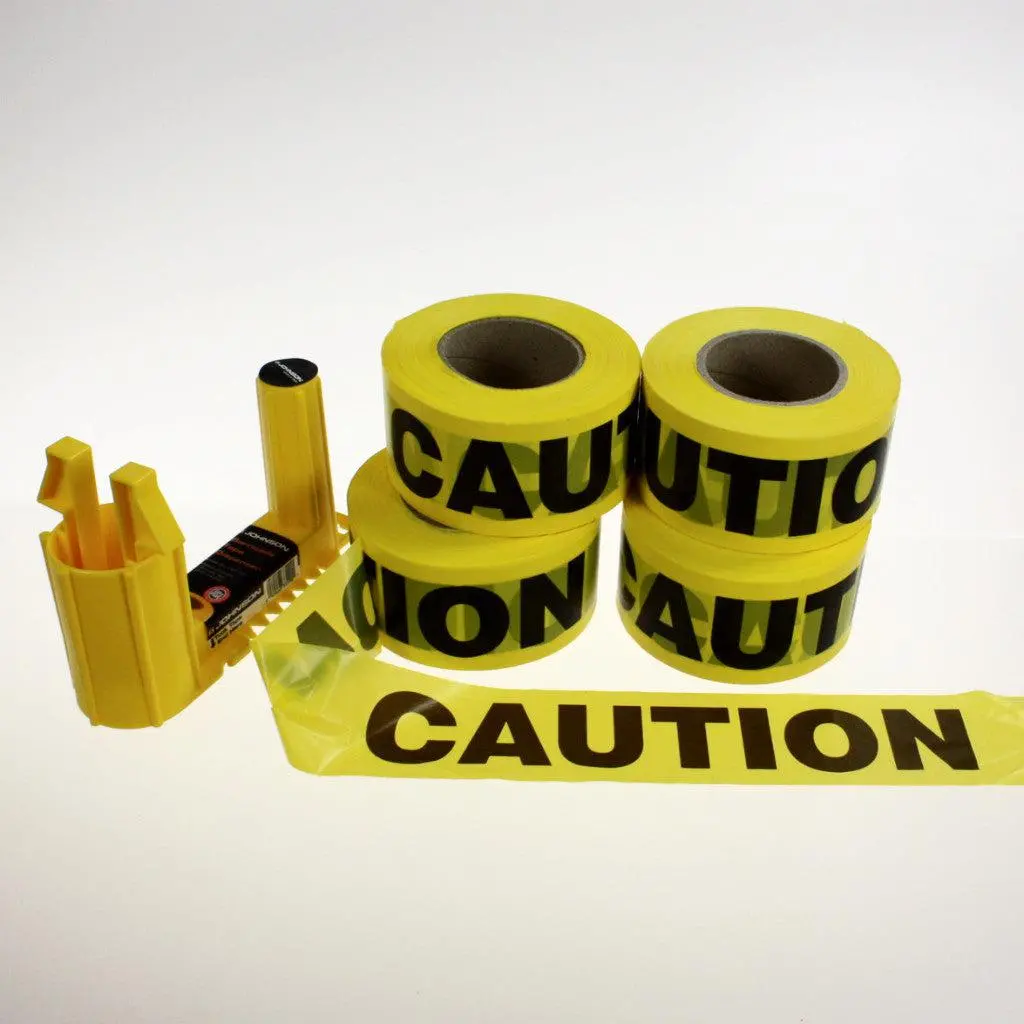 "Caution Caution Caution" - Lightweight 1000' Barricade Tape 2