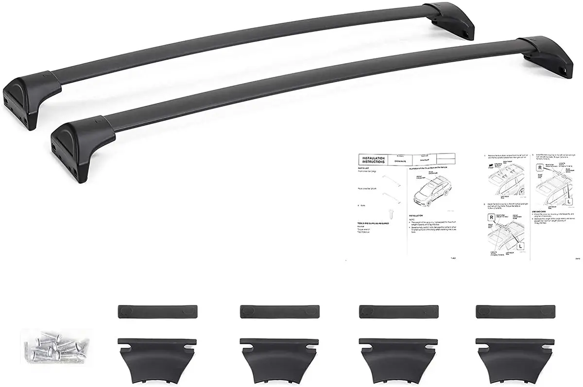 Top Roof Rack Cross Bars (Cb291b) Fits Honda Pilot 2016-2025 2