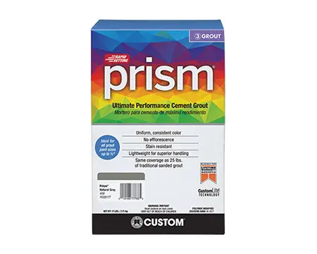 Custom - Prism Ultimate Performance Cement Grout, 17 Lb Bag 1
