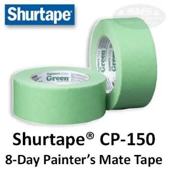 Shurtape Cp150 8-Day Painter's Mate Green® Brand Painter's Tape - Multi-Surface 3