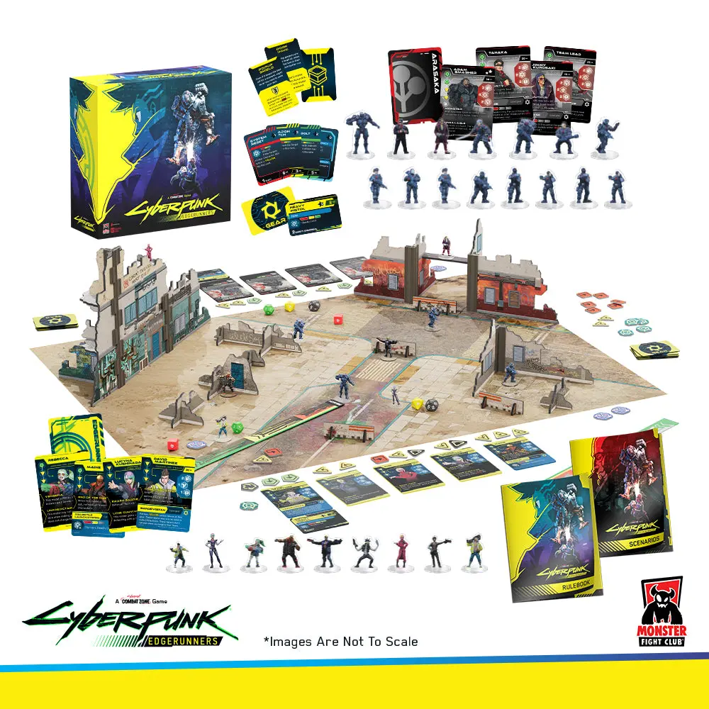 Cyberpunk Edgerunners: Combat Zone 2-Player Starter 1