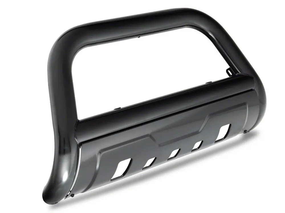 Barricade 3.5-Inch Oval Black Bull Bar with Skid Plate for 2007–2020 Chevrolet Tahoe