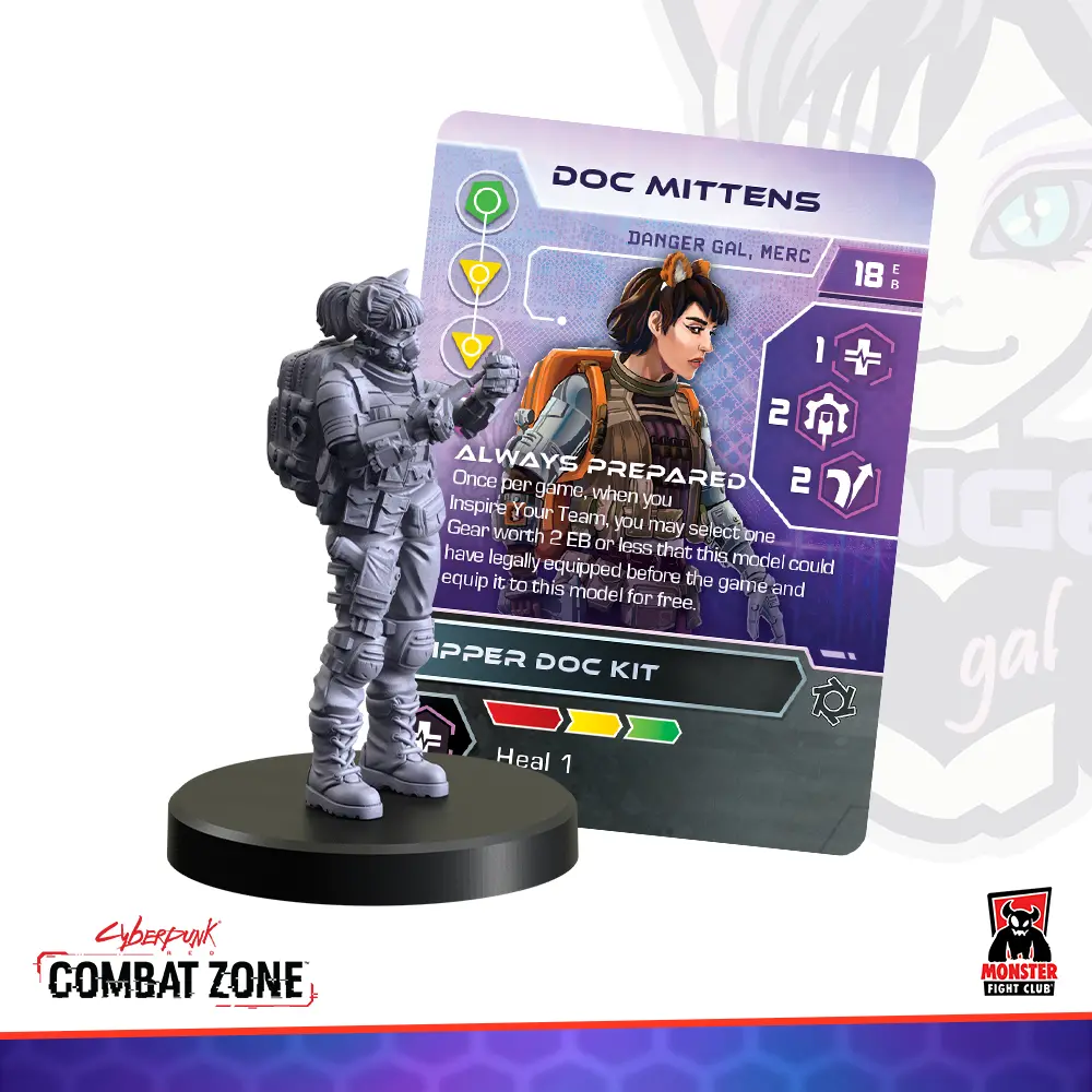 Danger Gals - Doc Mittens Alt Pose 1