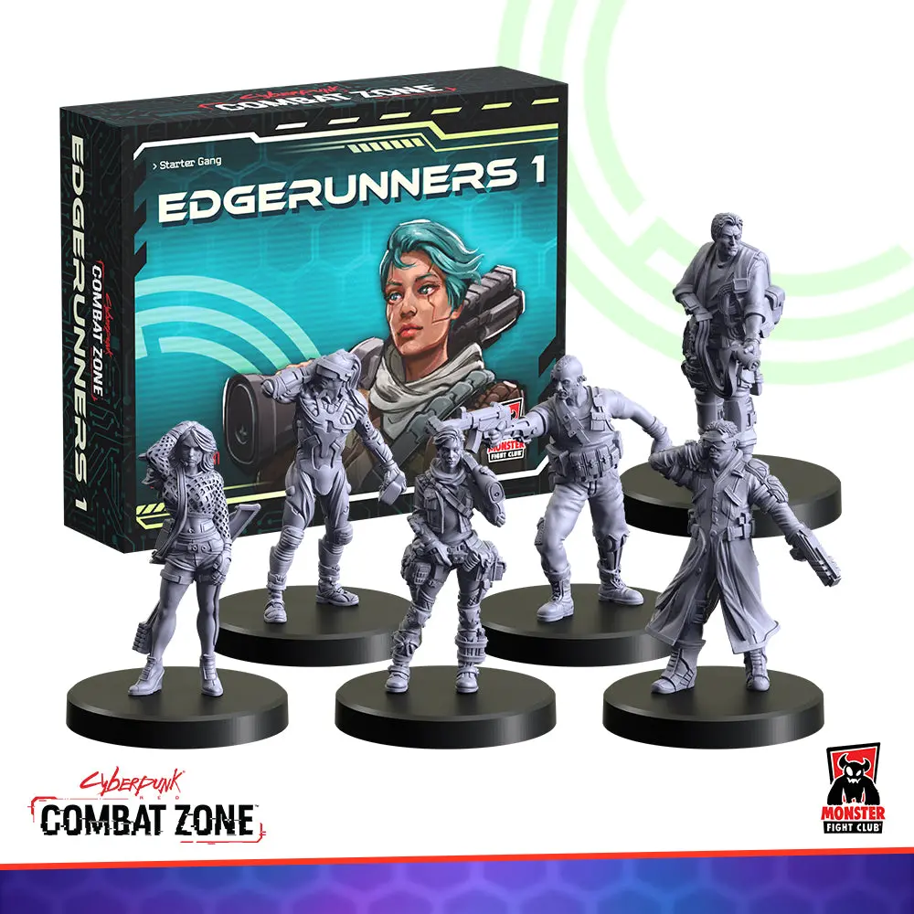 Combat Zone: Edgerunners 1 Starter Gang 1