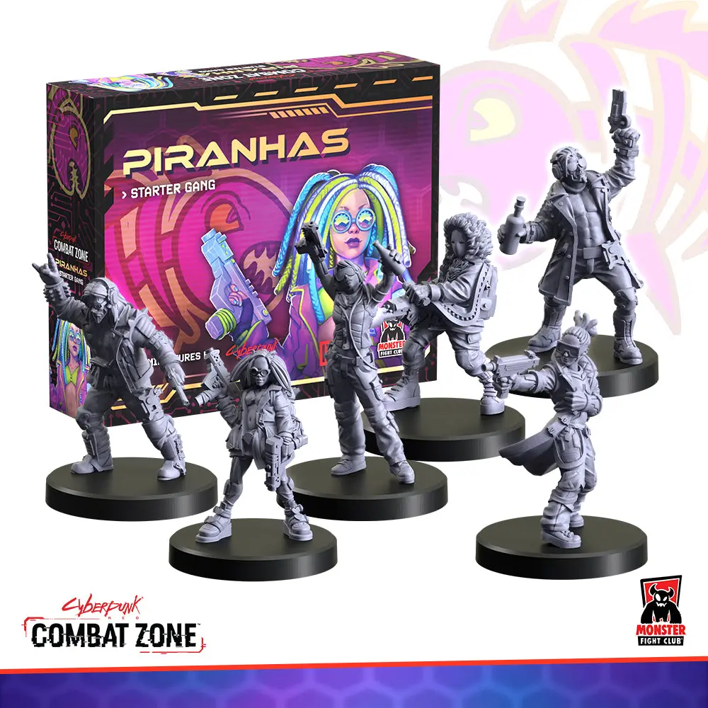 Combat Zone: Piranhas Starter Gang 1