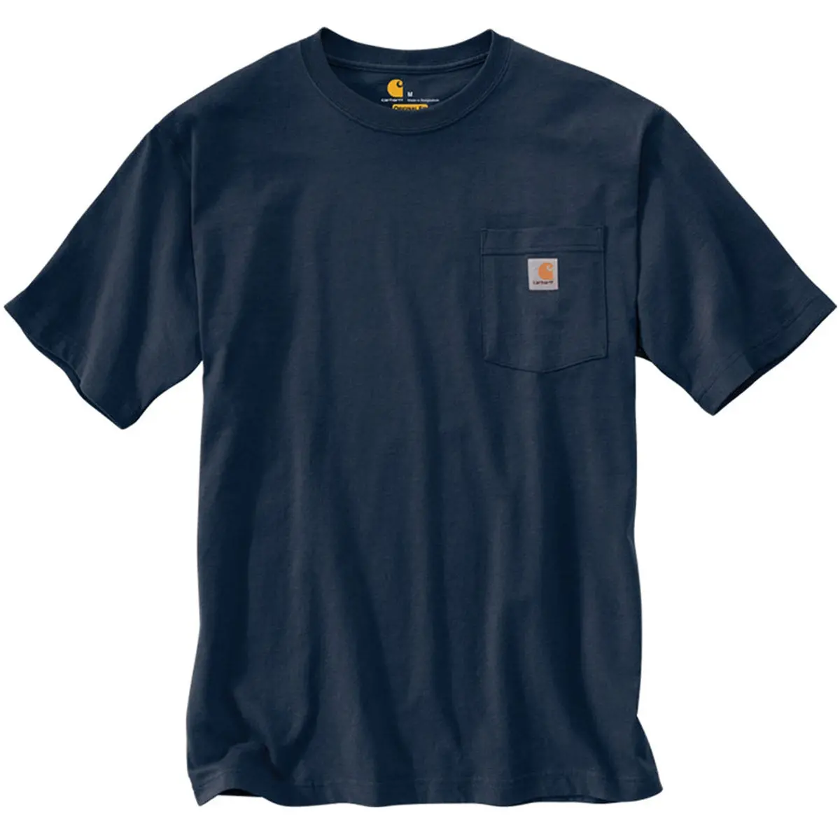 K87 - Loose Fit Heavyweight Pocket Tee, Navy 1