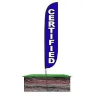 Certified Feather Flag 1