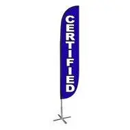 Certified Feather Flag 1