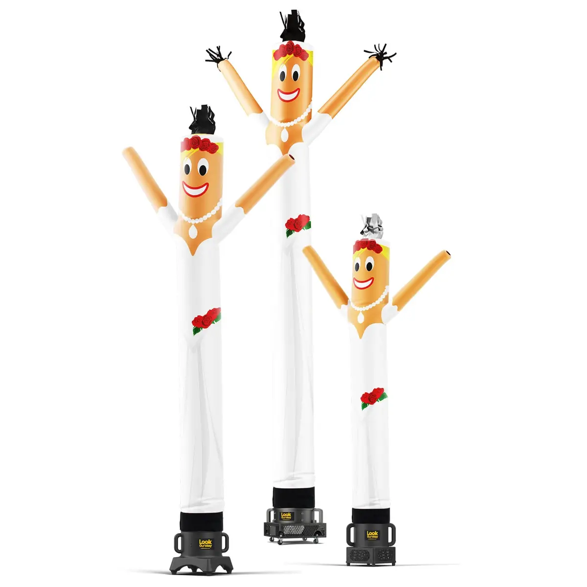 Bride Air Dancers® Inflatable Tube Man Character 1