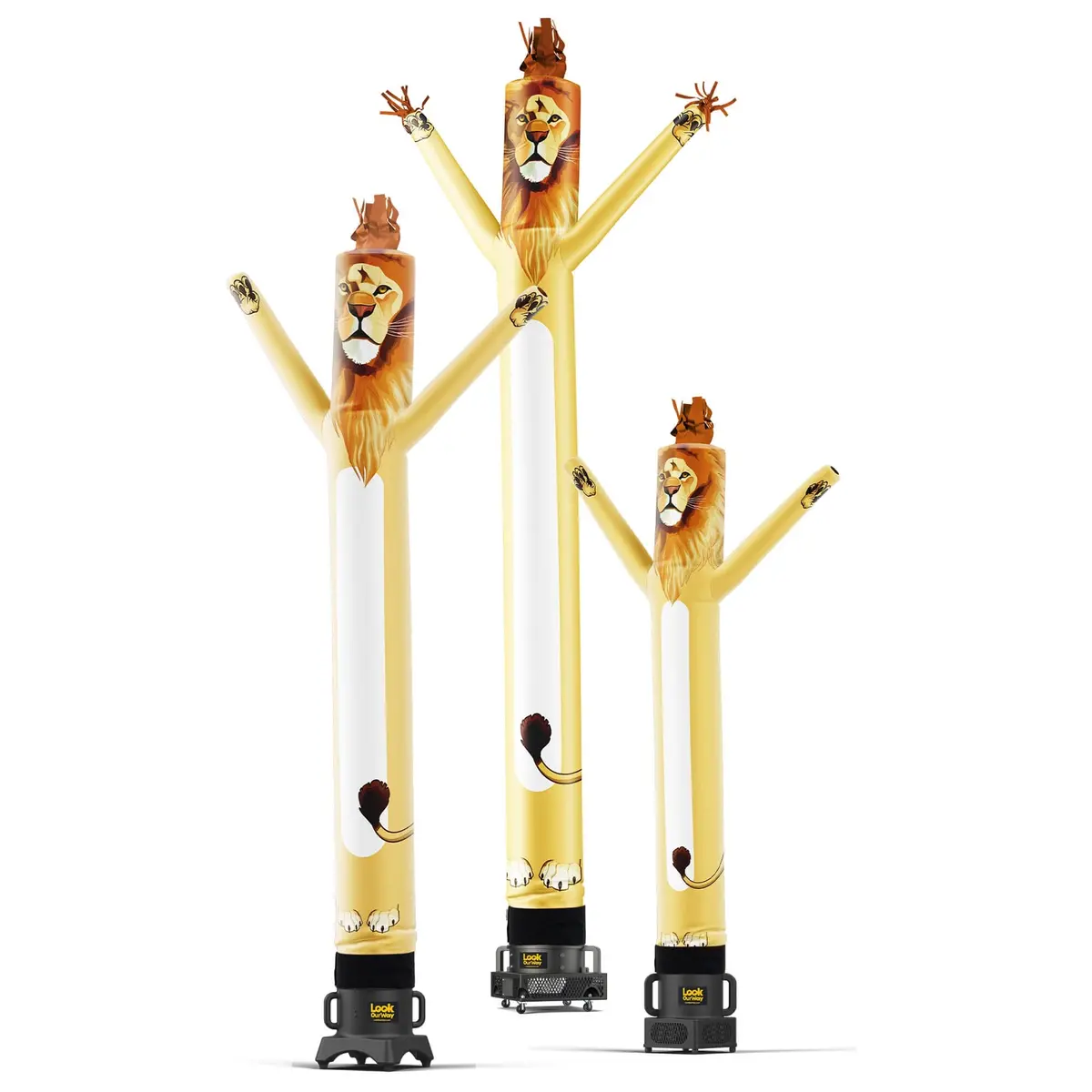 Lion Air Dancers® Inflatable Tube Man Mascot 1