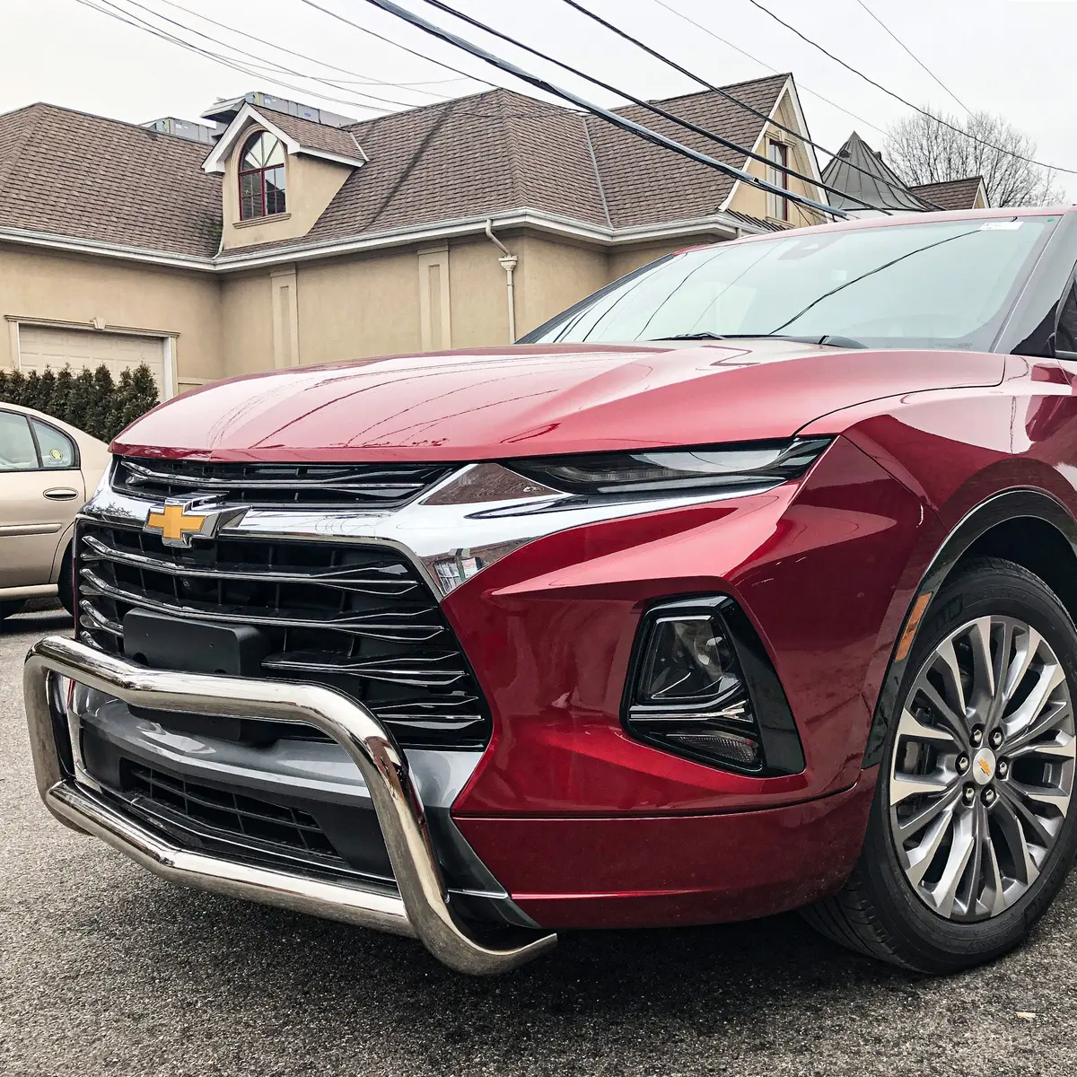 Front A-Bar / Nudge Bar (Dc6) Bumper Guard Fits Chevrolet Blazer 2019-2025 1