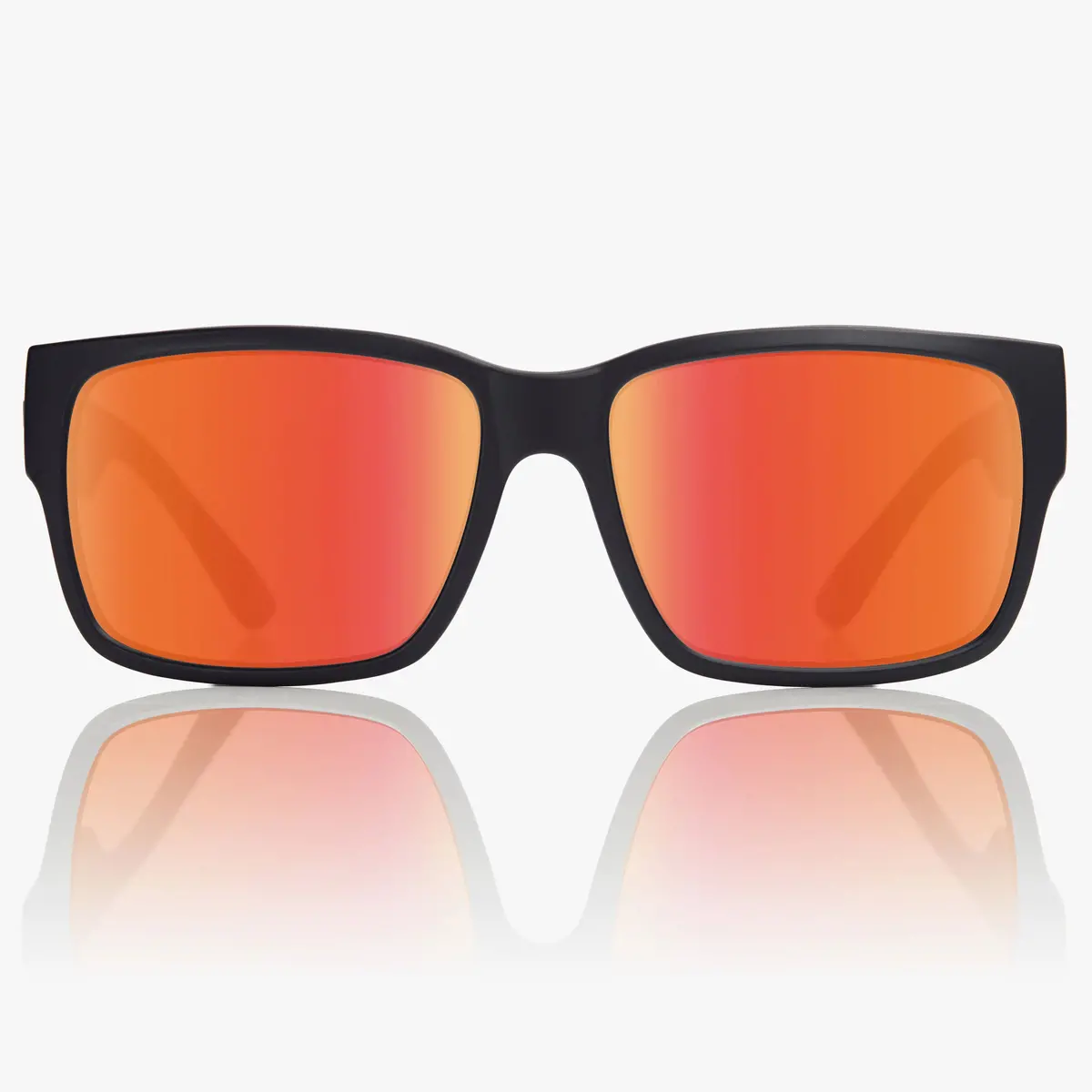 Classico - Black Matte / Red Chrome Polarized 1