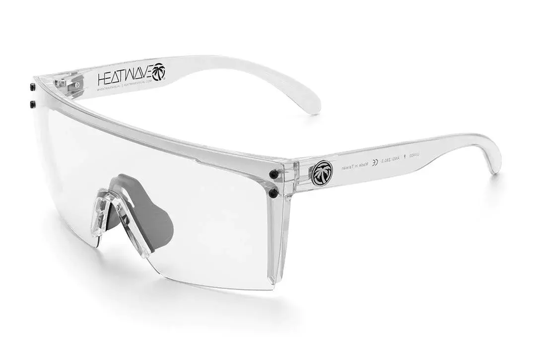 Lazer Face Glasses: Vapor Clear Frame Clear Anti-Fog Lens Z87 1