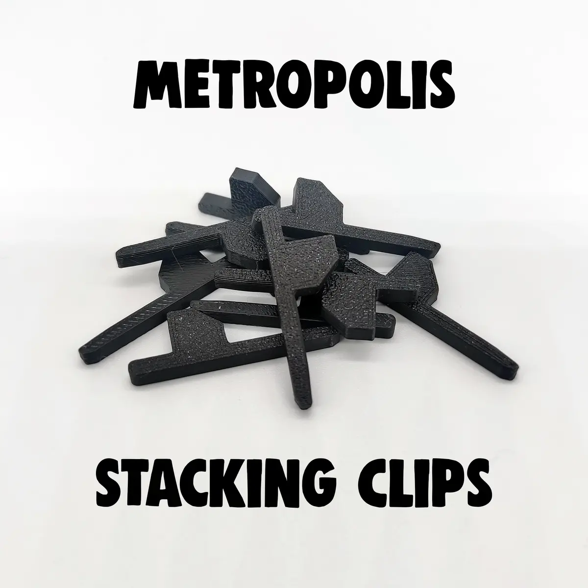 Metropolis: 10 Count Stacking Clips 1