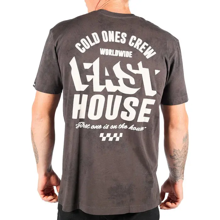 Cold Ones Ss Tee - Black Crystal Wash 1