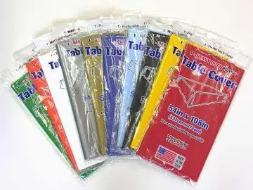 Colored Table Covers 1