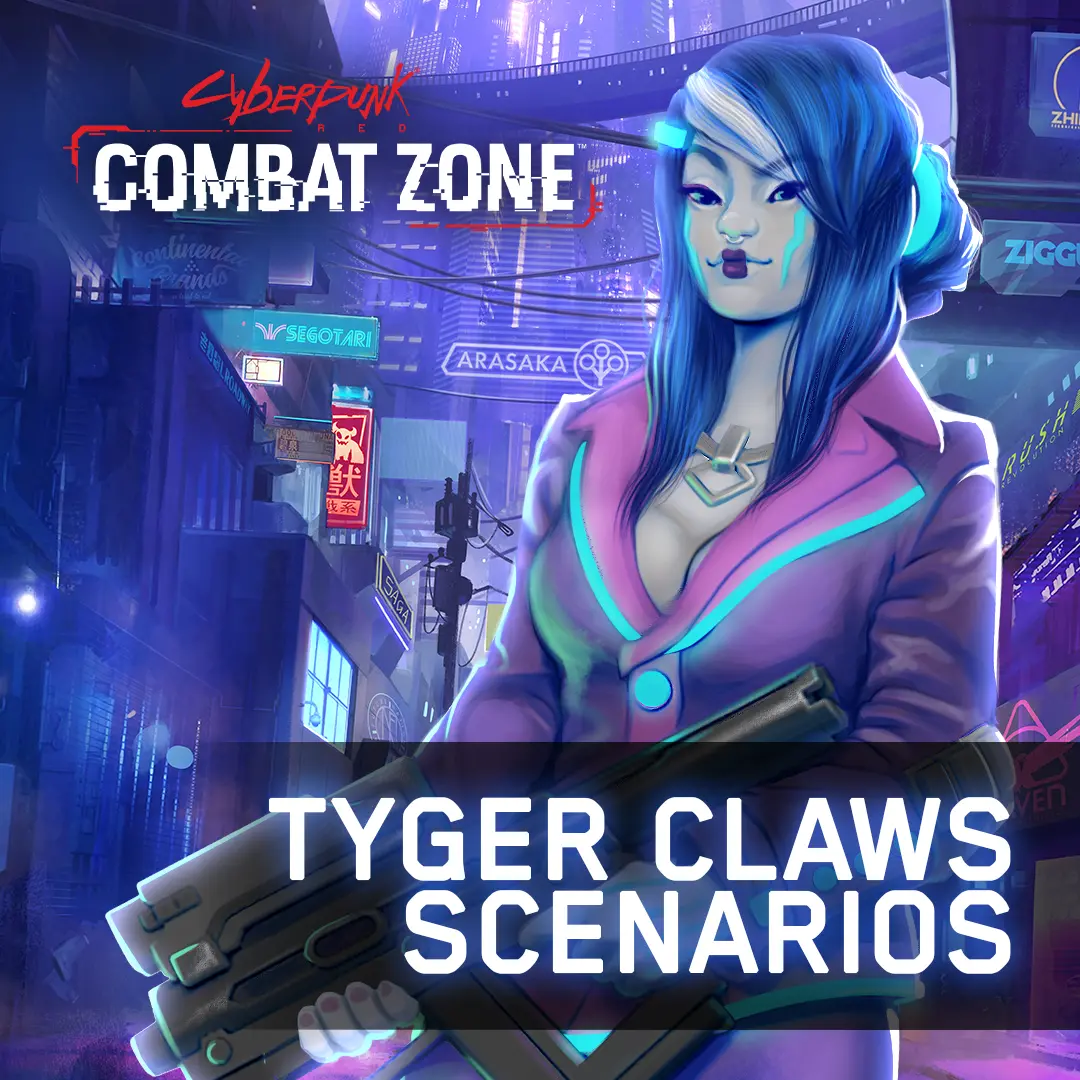 Cyberpunk Red: Combat Zone - Tyger Claws Scenarios Download 1
