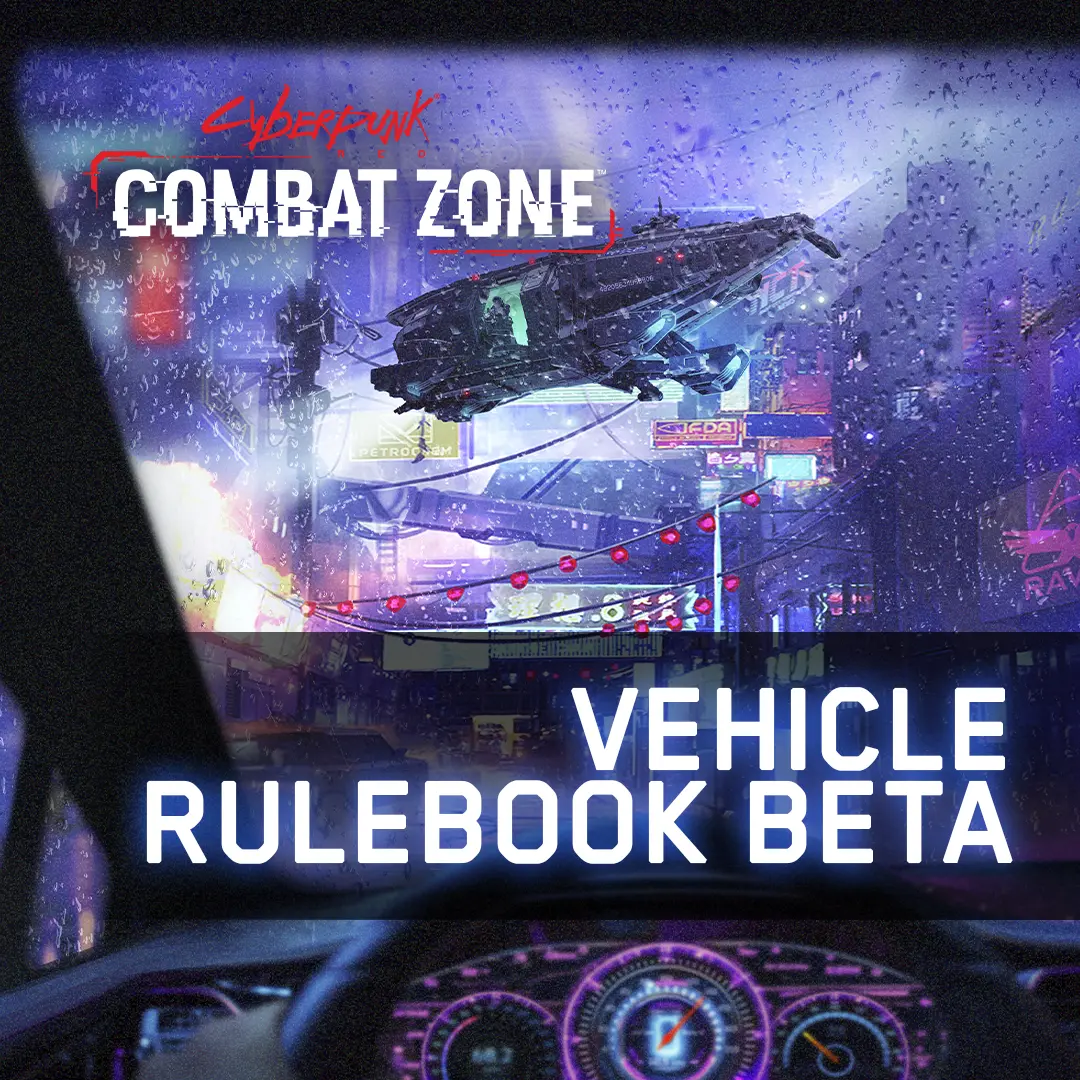 Cyberpunk Red: Combat Zone - Vehicle Rules Download 1