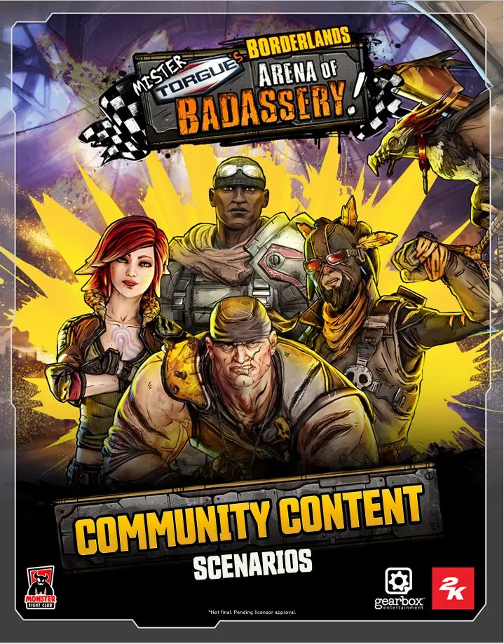 Mister Torgue's Arena Of Badassery™:  Community Scenario Cover Page Download 1