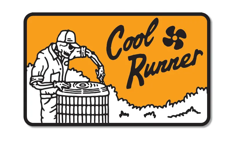 Cool Runner Sticker - 3In 1