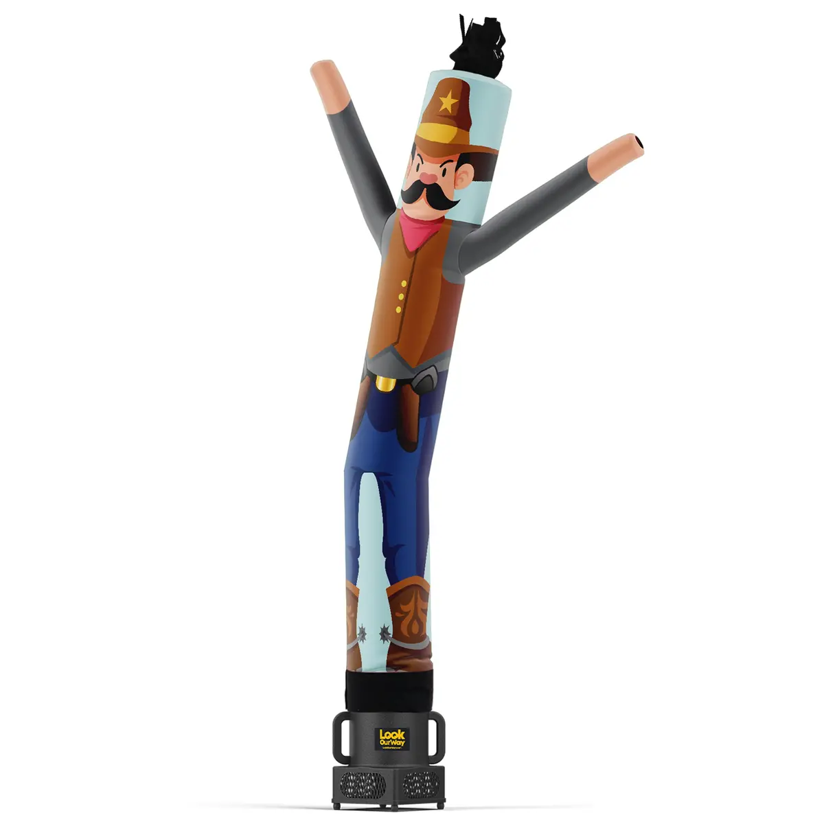 Cowboy Air Dancers® Inflatable Tube Man 6Ft 2