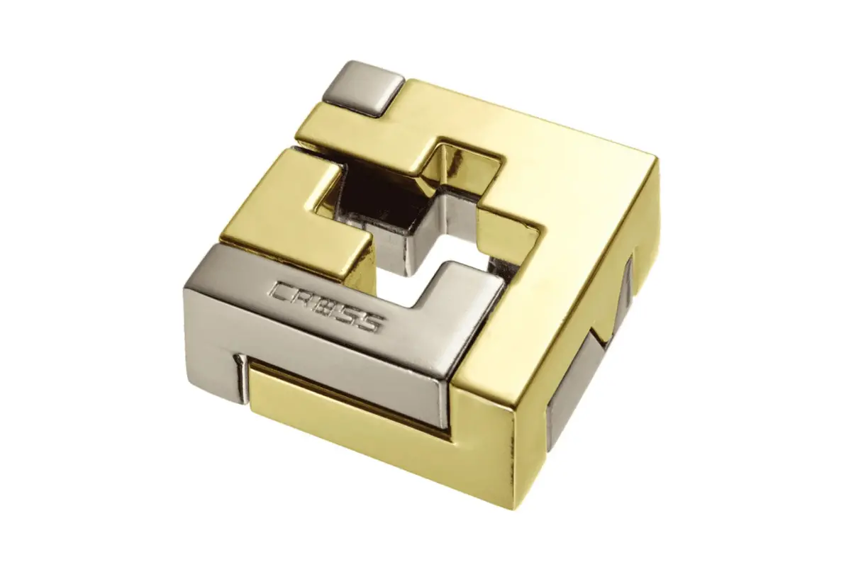 Cross Puzzle - Hanayama Metal Puzzle 1