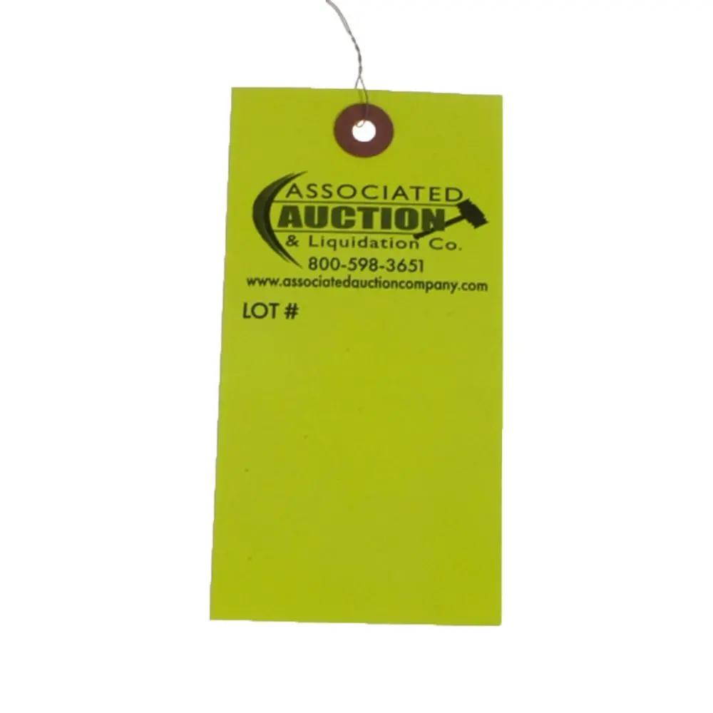Custom Wired #8 Yellow Tyvek Tag (1000/Pack) (Min. 5000) 1