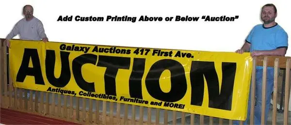 Custom 'Auction' Event Banner – Multiple Size and Style Options - Image 10