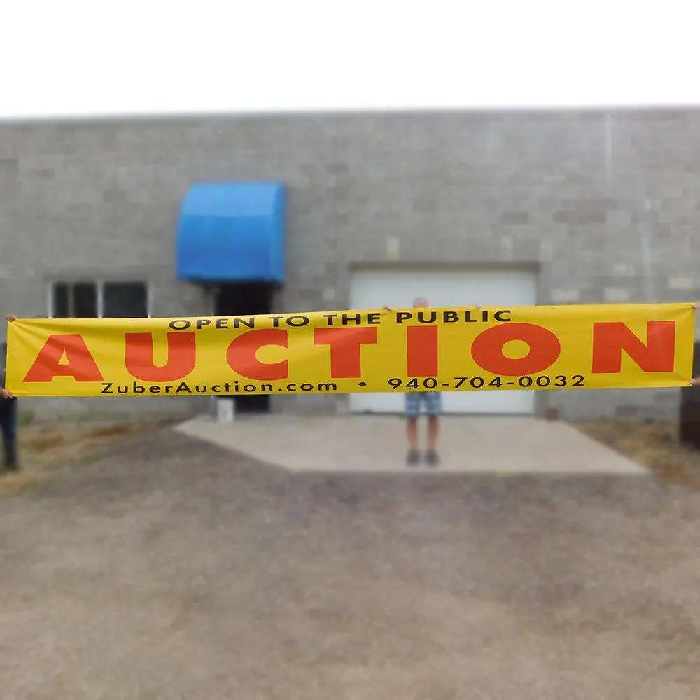 Custom 'Auction' Event Banner – Multiple Size and Style Options - Image 5