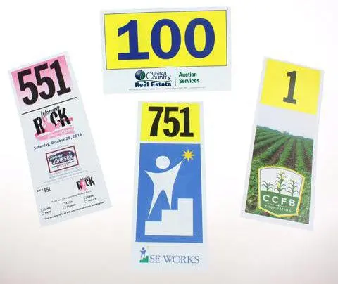 Custom Bid Cards 1