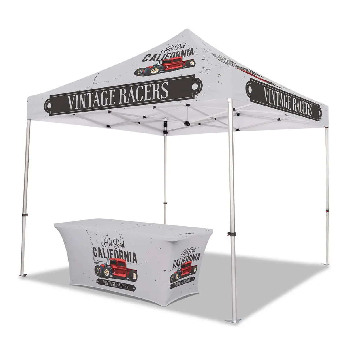 Custom Canopy Tent With Table Cover 1