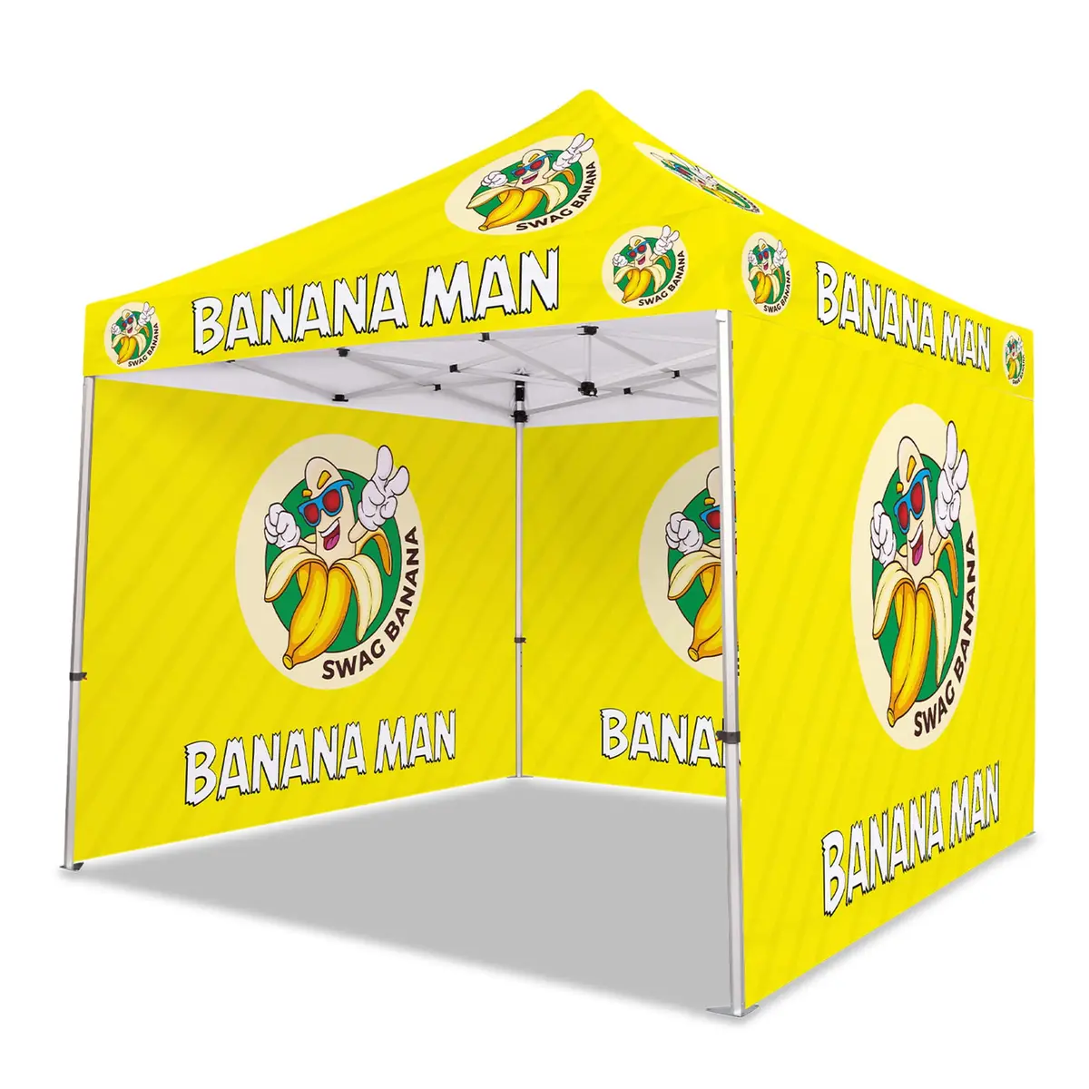 Custom Canopy Tent With Three Back Walls 1
