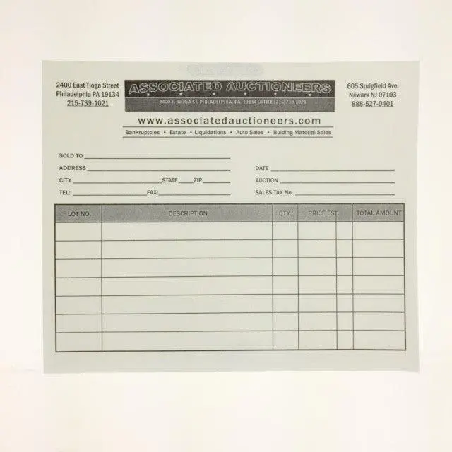 Custom Cashier Statement Long Form (500/Pack) 1