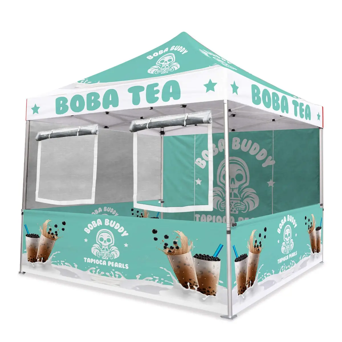 Custom Food Concession Canopy Tent Package 1