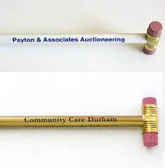 Custom Gavel Pencils (500/Box) 1