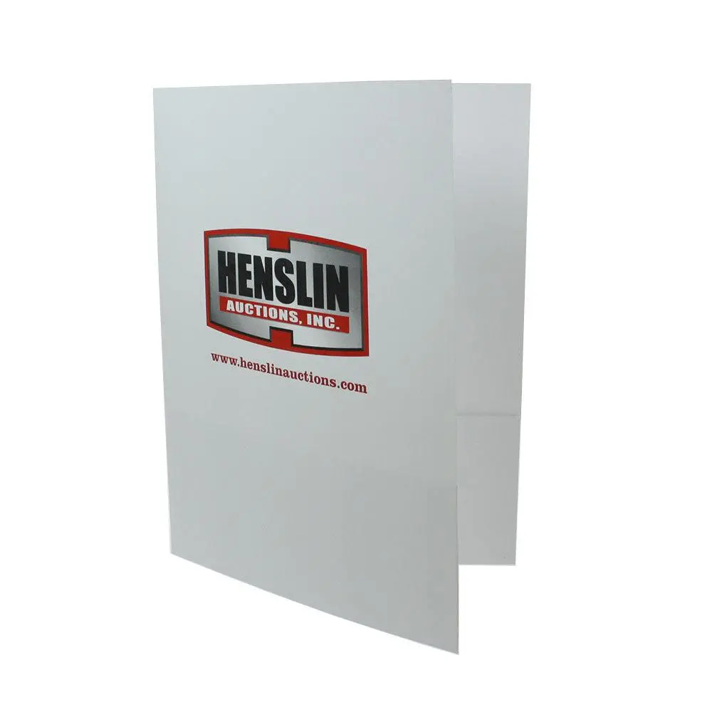 Custom Glossy Folders (50/Pack) 1