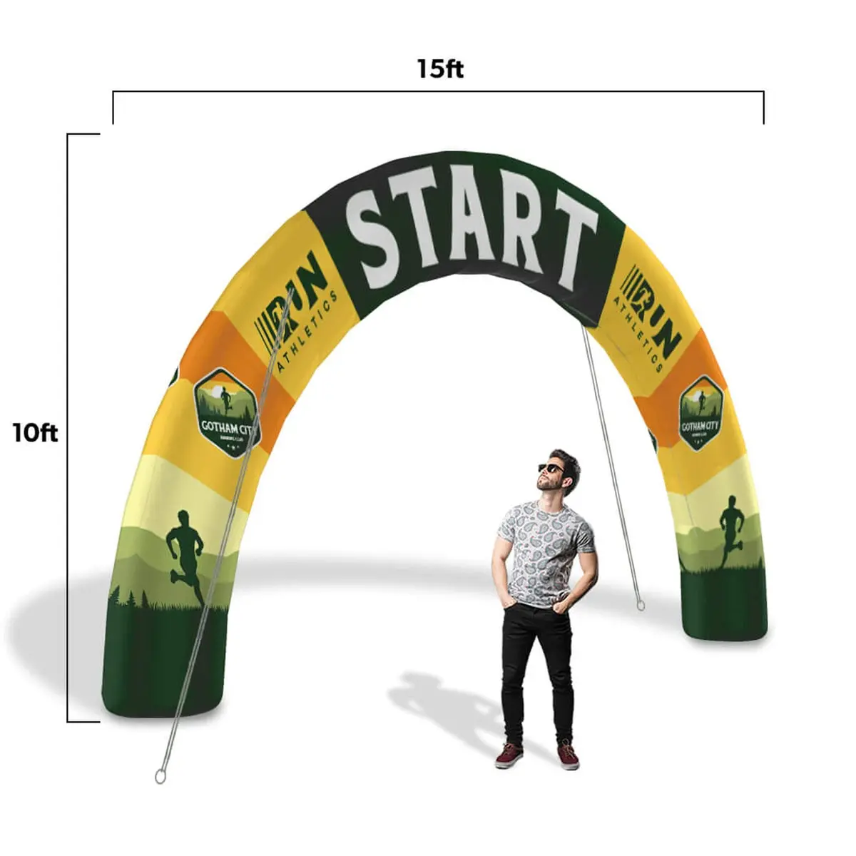 Custom Inflatable Arch Round 9