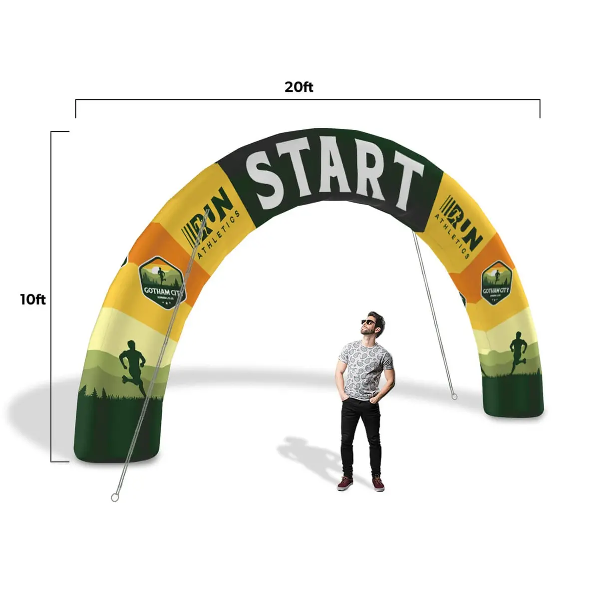 Custom Inflatable Arch Round 9